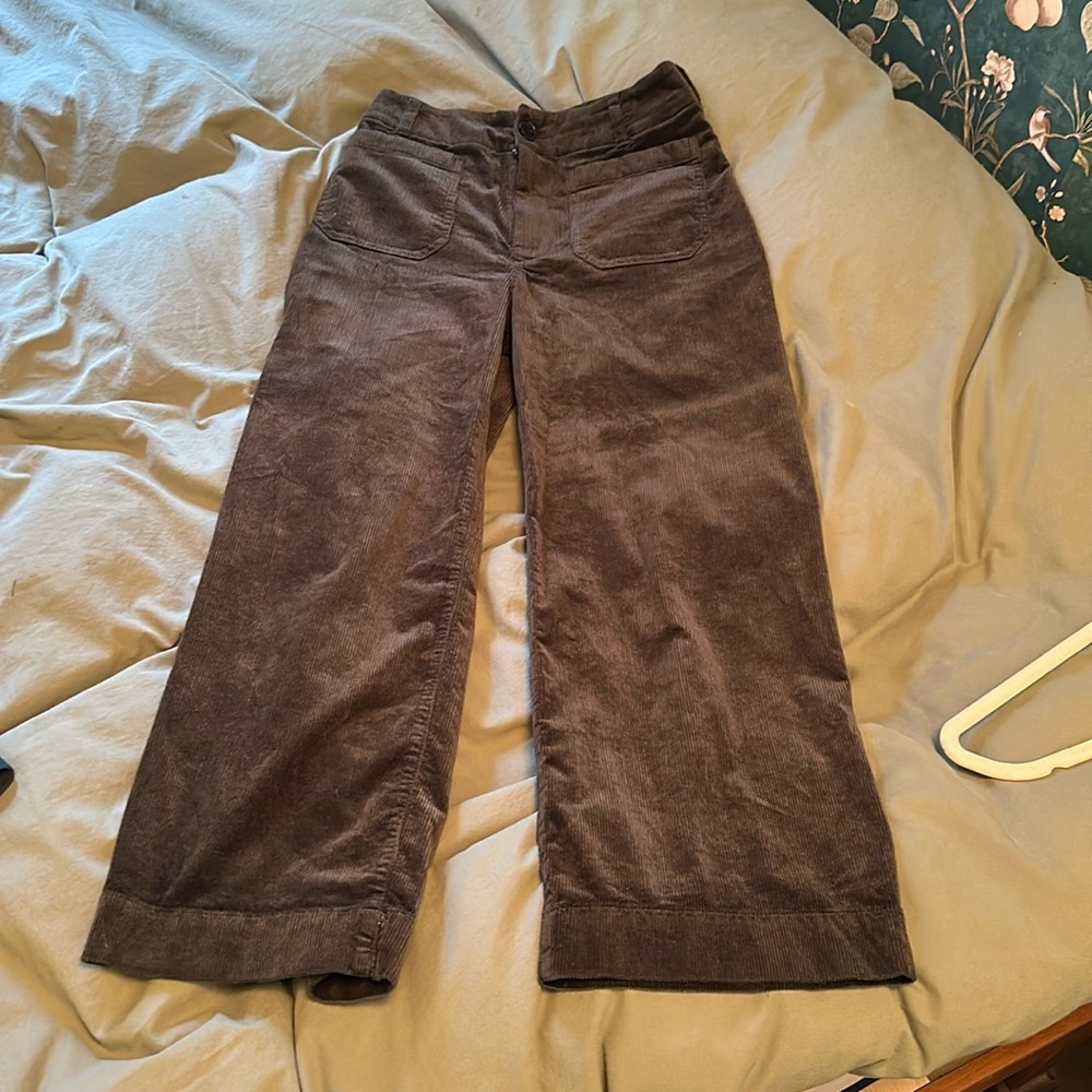 Anthropologie/Maeve The Collette velvet pants